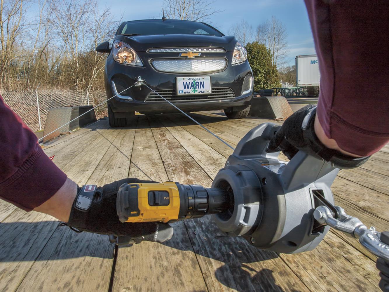 Warn 910500 Warn Drill Powered Portable Winches Summit Racing