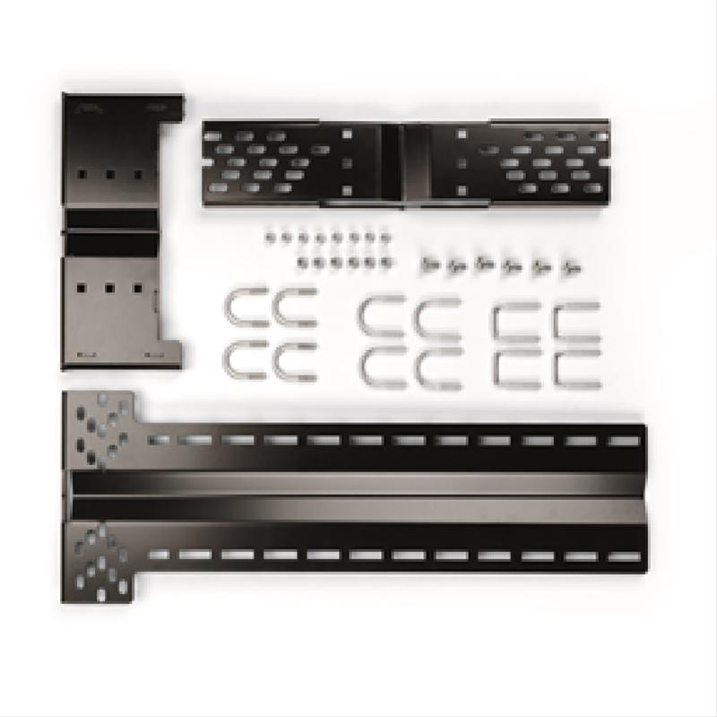 Warn Center Plow Mounting Kits 91810 Snow Mount, ProVantage, Center, Steel, Black Powdercoated, Kit