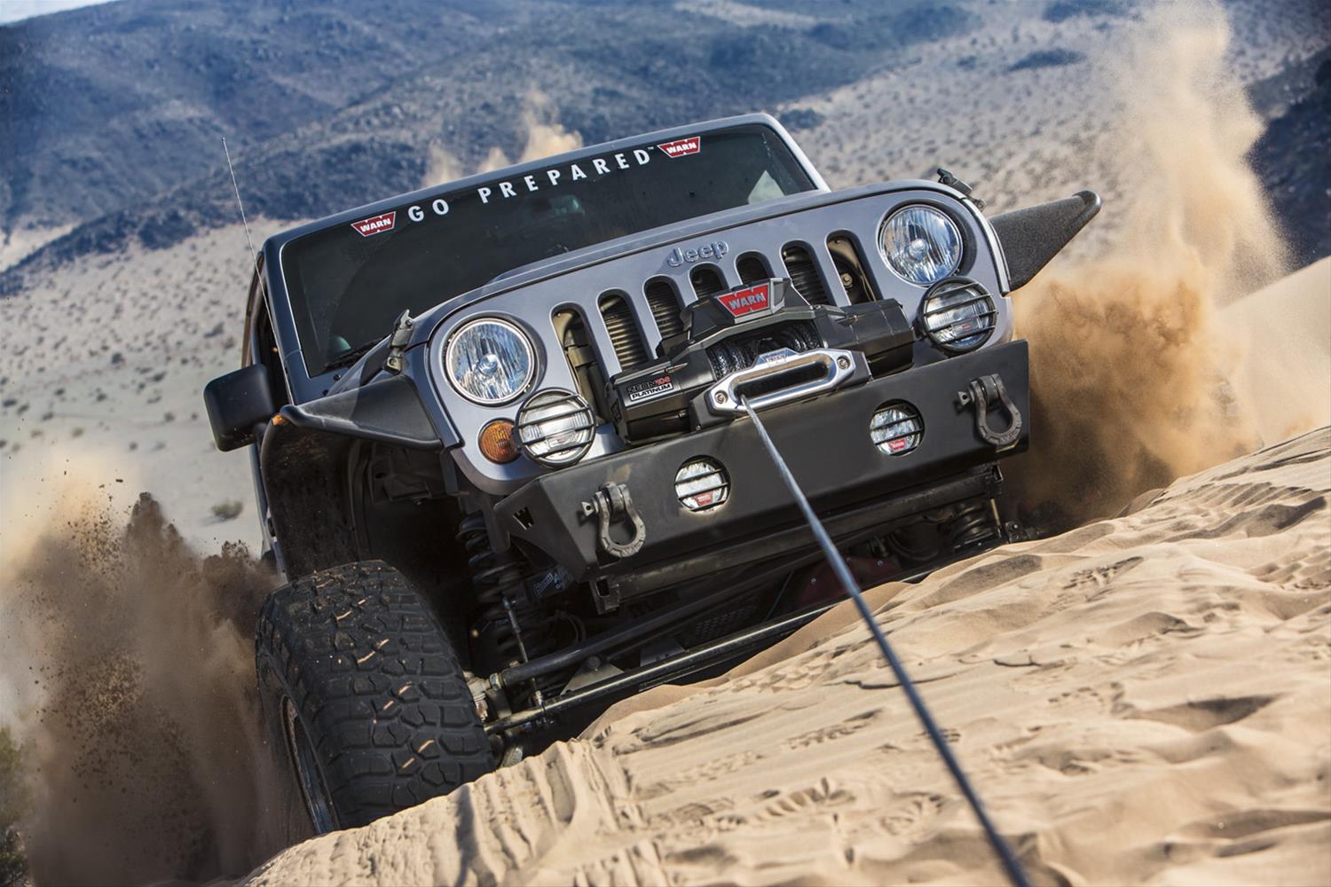10,000 lbs. Warn Zeon 10 Platinum Series Winch 92810 Winch, Electric, Platinum, 12 V, lb., Roller Fairlead, 80 ft. Line, Wireless Remote, Each