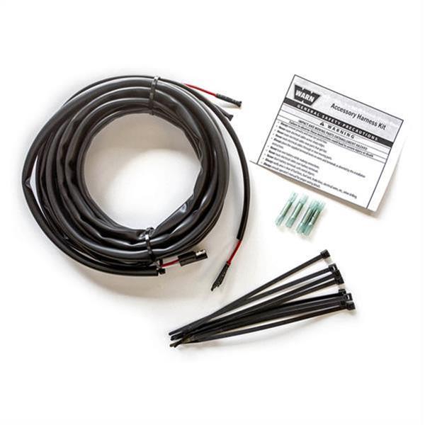 Warn Auxiliary Light Wiring Harnesses 93375 ZEON PLATINUM / LIGHT HARNESS KIT (LONG)