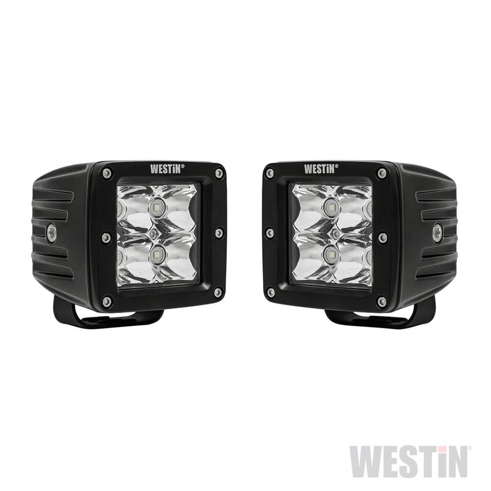 Westin Compact LED 5W 3.2 inch x 3 inch (Set of 2) - Black