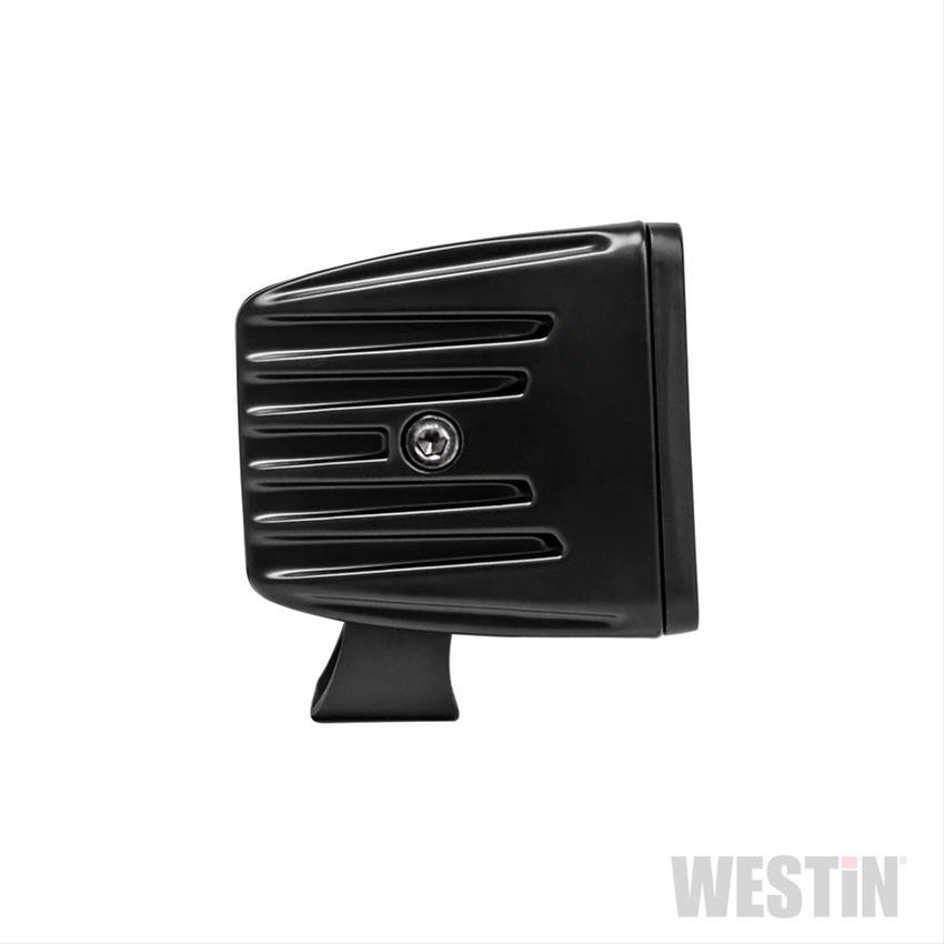 Westin LED Auxiliary Light 3.2in x 3.0in Spot w/5W Cree - Black thumbnail 7