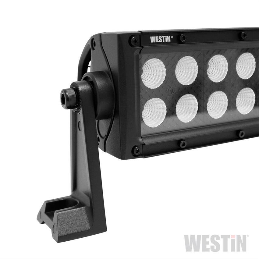 Westin B-FORCE LED Light Bar Double Row 4 inch Flood w/3W Cree - Black thumbnail 7