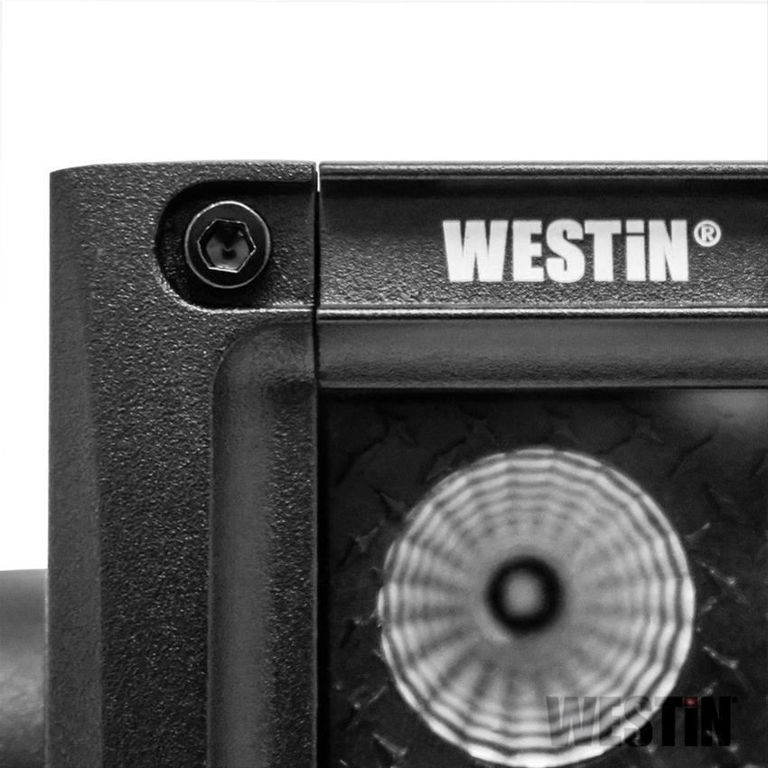 Westin B-Force LED Light Bar Roof-Mount Kits 09-40085 Bar, LED, Spot/Flood, Rectangular, White Bulb, Clear Lens, 300 watts, 9-30 V, 50 in. Length, Roof Mounting Brackets, Toyota, Kit thumbnail 2
