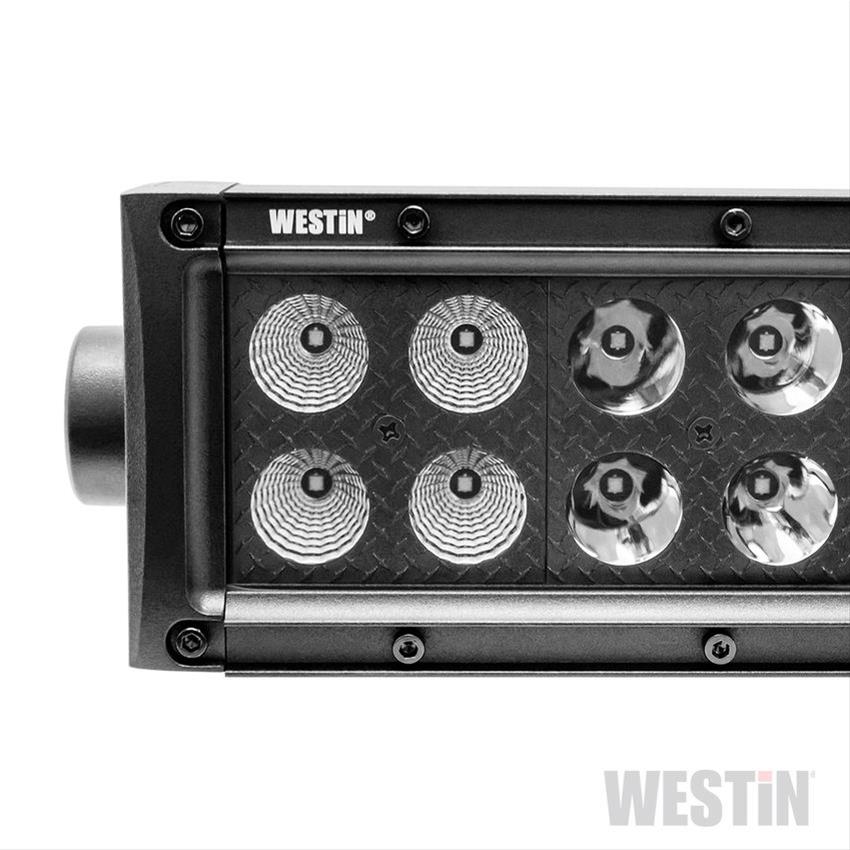 Westin B-Force LED Light Bar Roof-Mount Kits 09-40085 Bar, LED, Spot/Flood, Rectangular, White Bulb, Clear Lens, 300 watts, 9-30 V, 50 in. Length, Roof Mounting Brackets, Toyota, Kit thumbnail 3