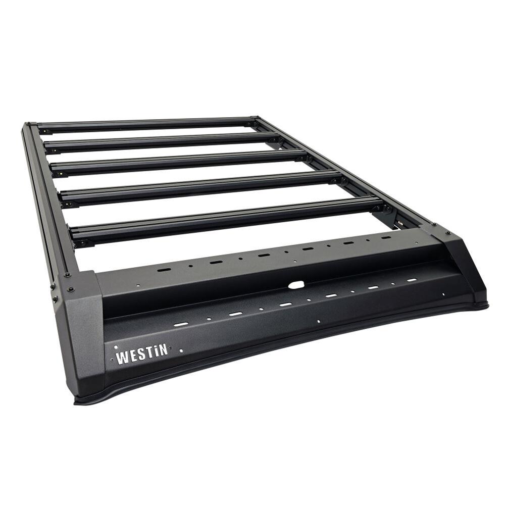 Westin 24-26 Toyota Tacoma Double Cab Mesa Roof Rack - Textured Black thumbnail 2