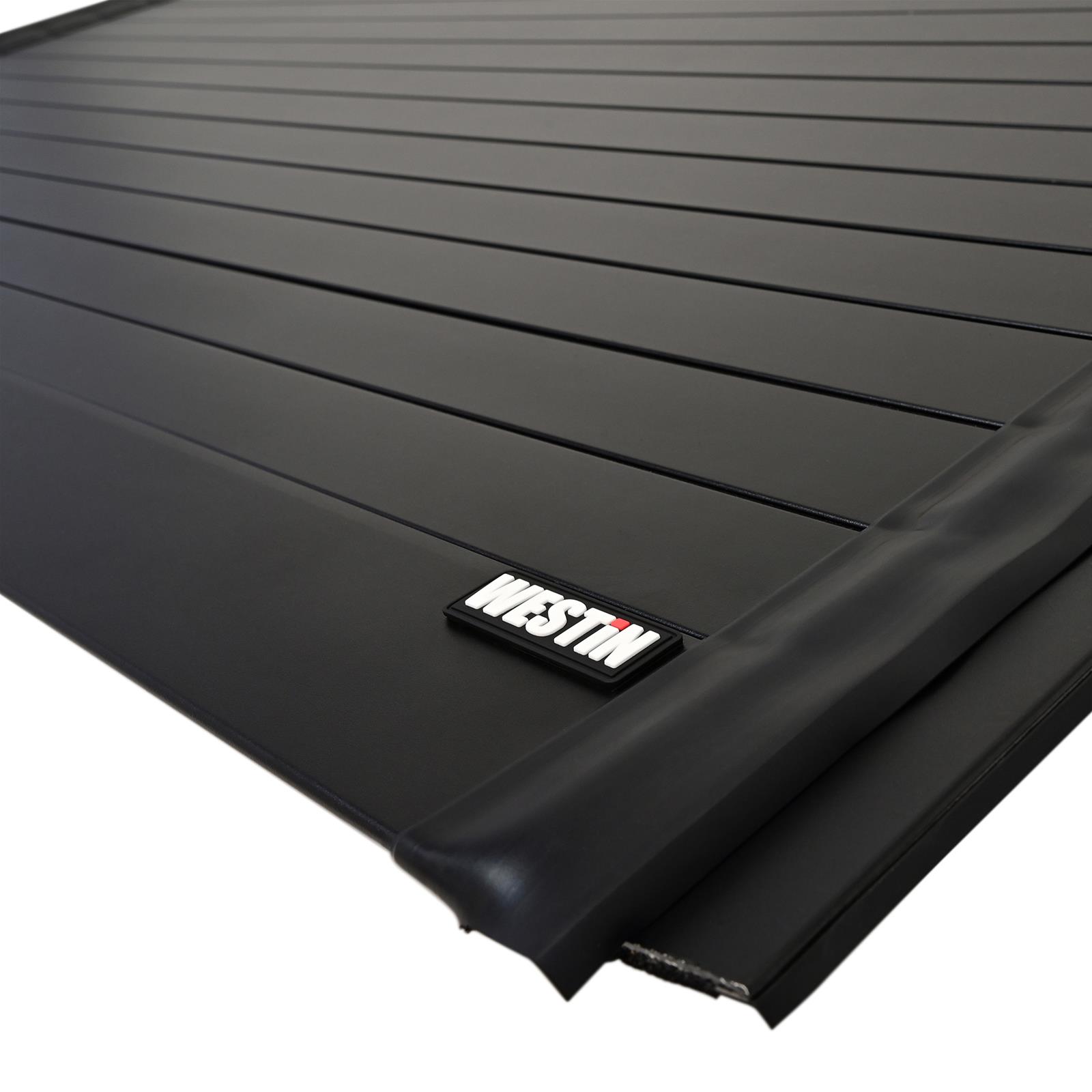 Westin Automotive Tonneau Covers 19-34745 Hard Roll-Up Cover 2019-2025 Silverado/Sierra 1500 5.7' Bed (New Body) W/O CarbonPro Box & W/O Bedside Storage Box Black thumbnail 6