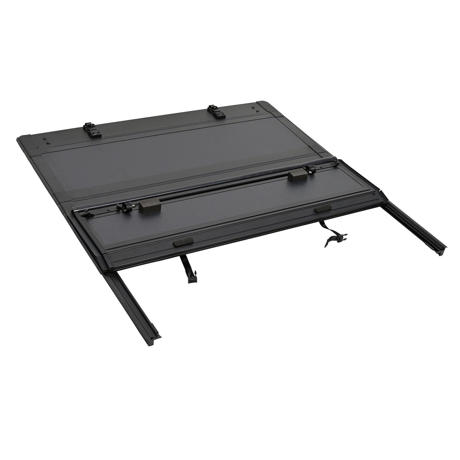 Westin 20-26 Chevrolet/GMC 2500HD 3500HD 6ft. 9in. Bed Hard Tri-Fold Tonneau Cover - Black thumbnail 6