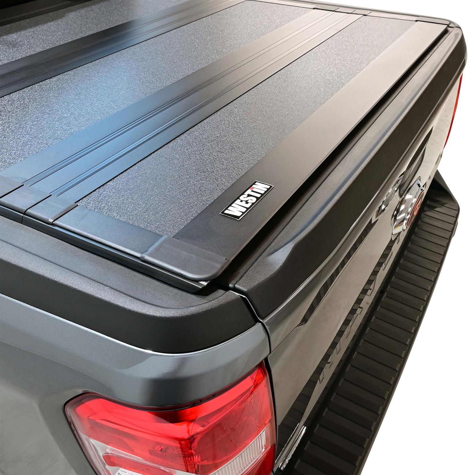 Westin 22-26 Ford Maverick 4WD 4ft. 6in. Bed Hard Tri-Fold Tonneau Cover - Black thumbnail 3