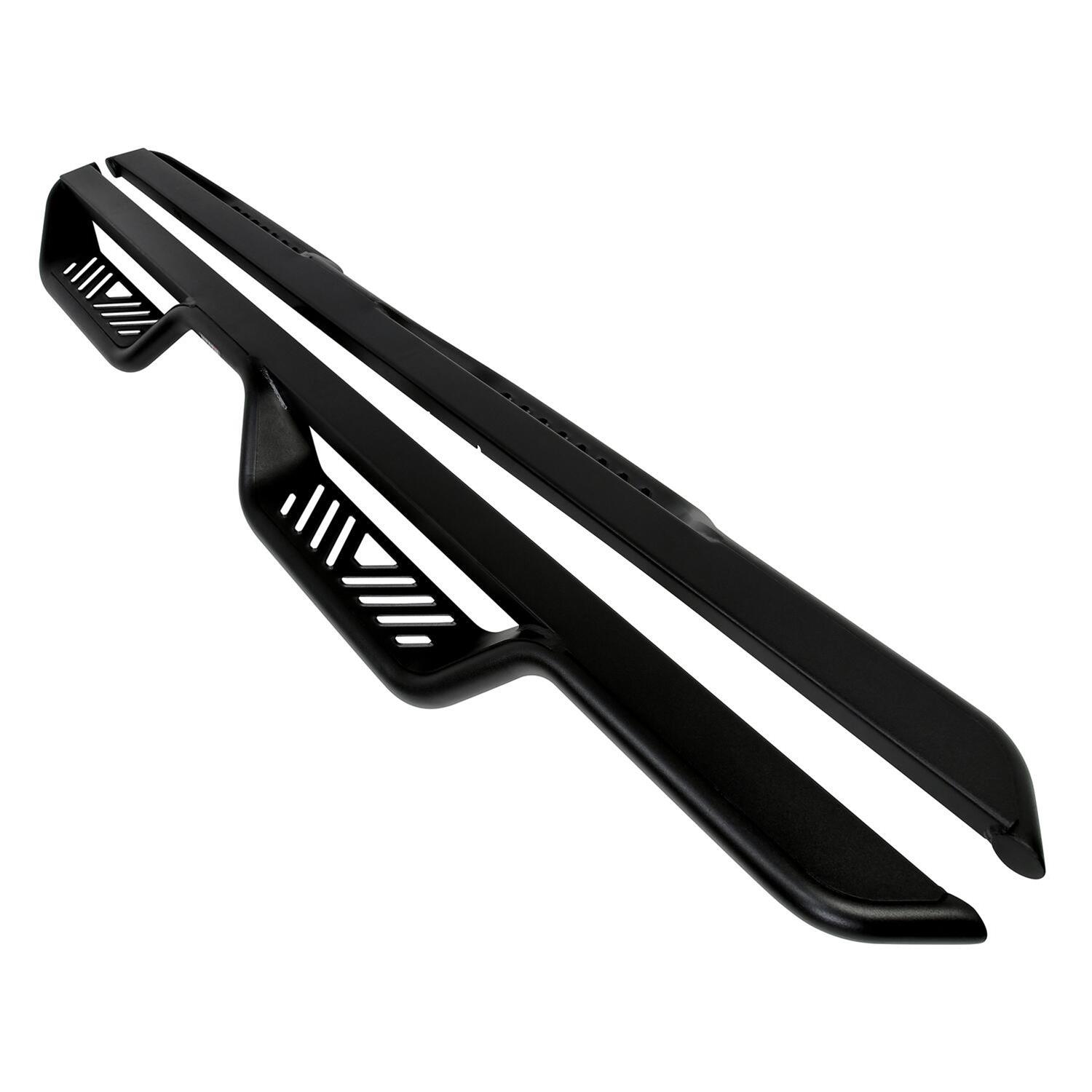 Westin 07-18 Jeep Wrangler JK Unlimited Outlaw Drop Nerf Step Bars - Textured Black thumbnail 4