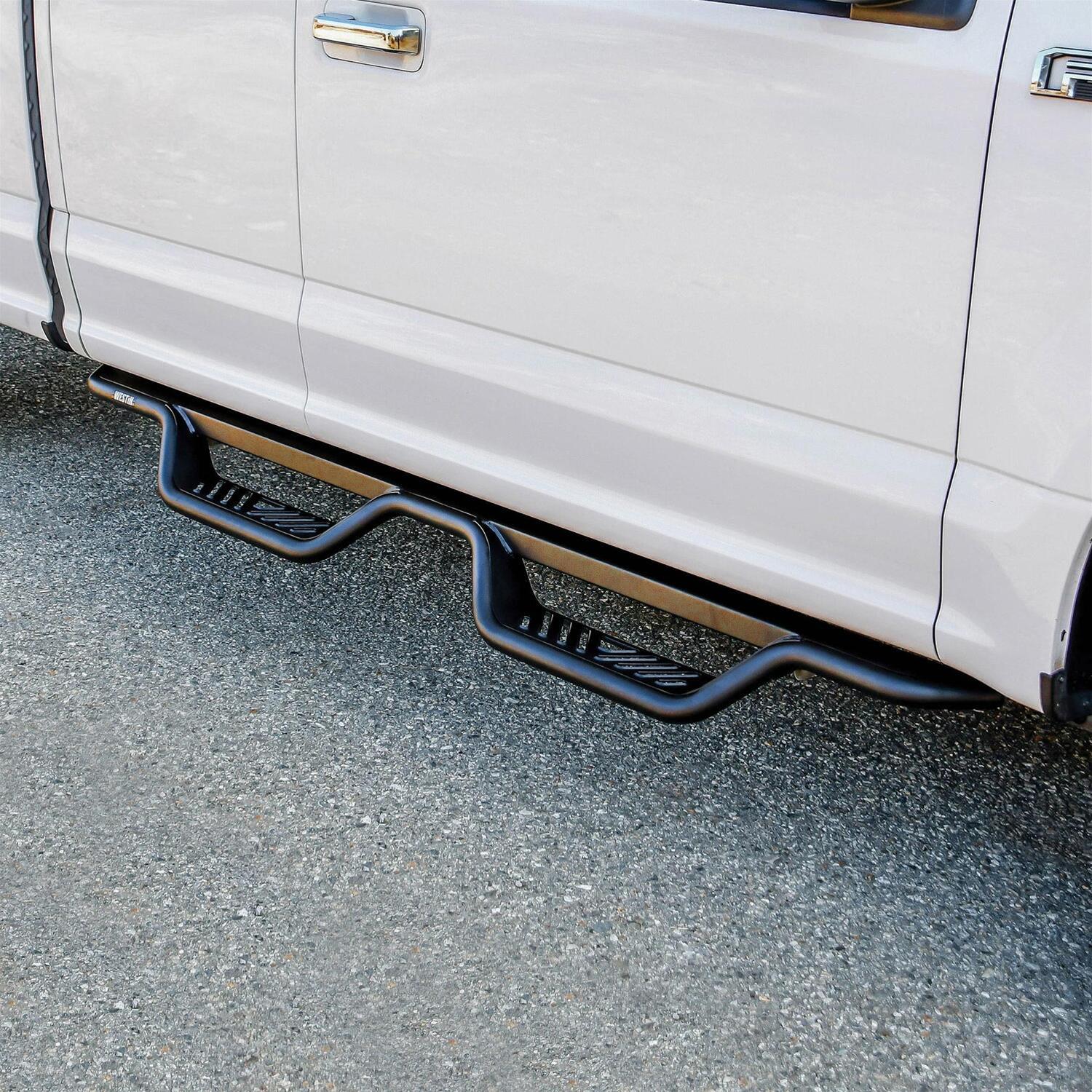 Westin Outlaw Step Bars for 2017-2025 F-350 SUPER DUTY, F-250 2015-2025 F-150 - 20-13935 Drop Nerf Bars, Ford, SuperCab 2015-2023; F-250/350 SuperCab 2017-2022, Text Black thumbnail 7