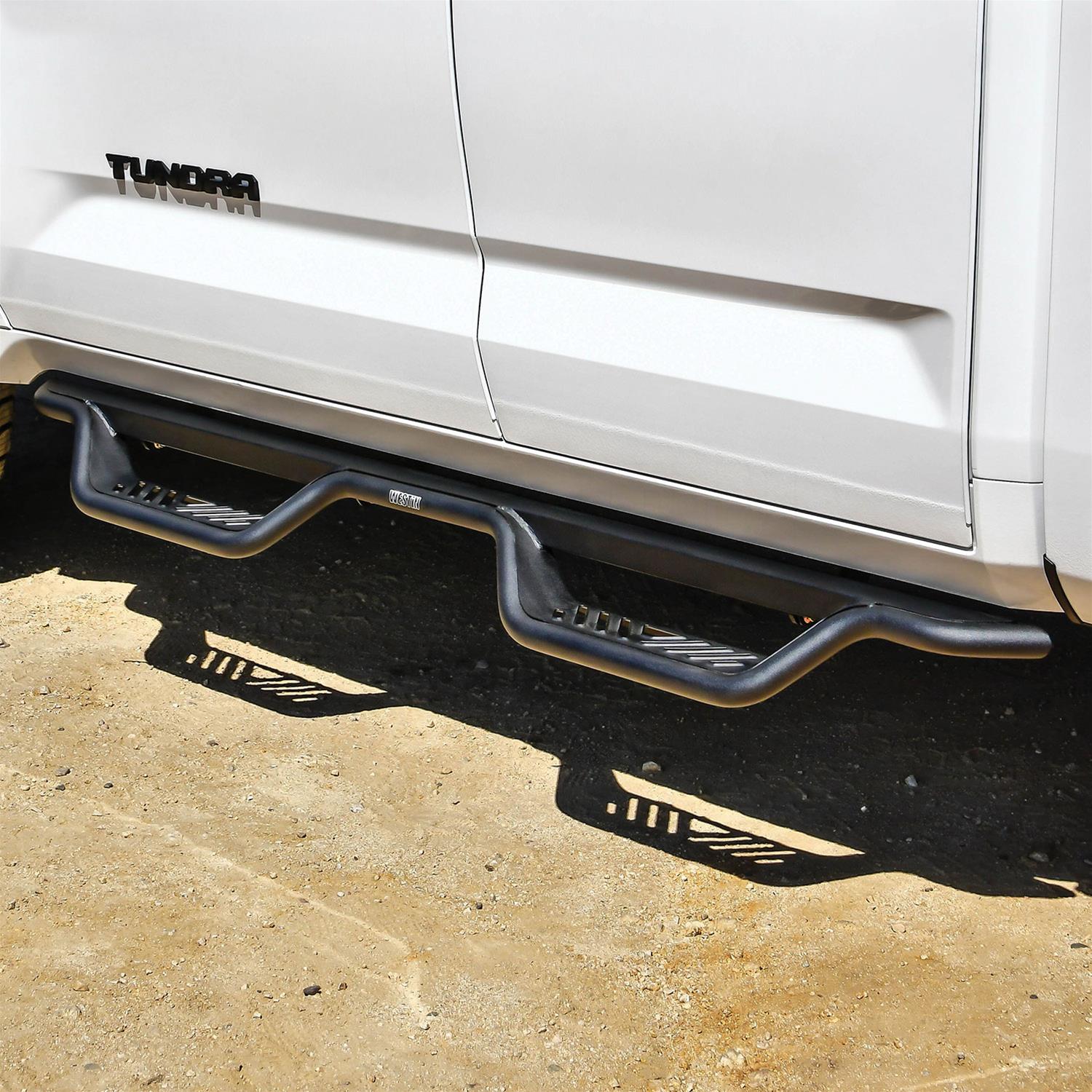 Westin 2022+ Toyota Tundra Double Cab Outlaw Nerf Step Bars - Textured Black thumbnail 9