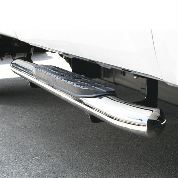 Westin 2007-2013 Chevy Silverado 1500 Reg Cab PRO TRAXX 4 Oval Nerf Step Bars - SS thumbnail 2