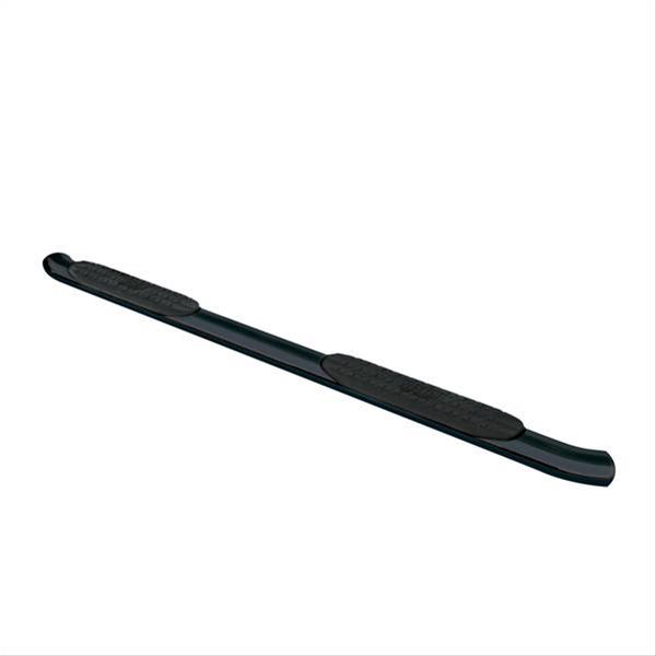 Westin 2007-2013 Chevy Silverado 1500 Crew Cab PRO TRAXX 4 Oval Nerf Step Bars - Black thumbnail 2