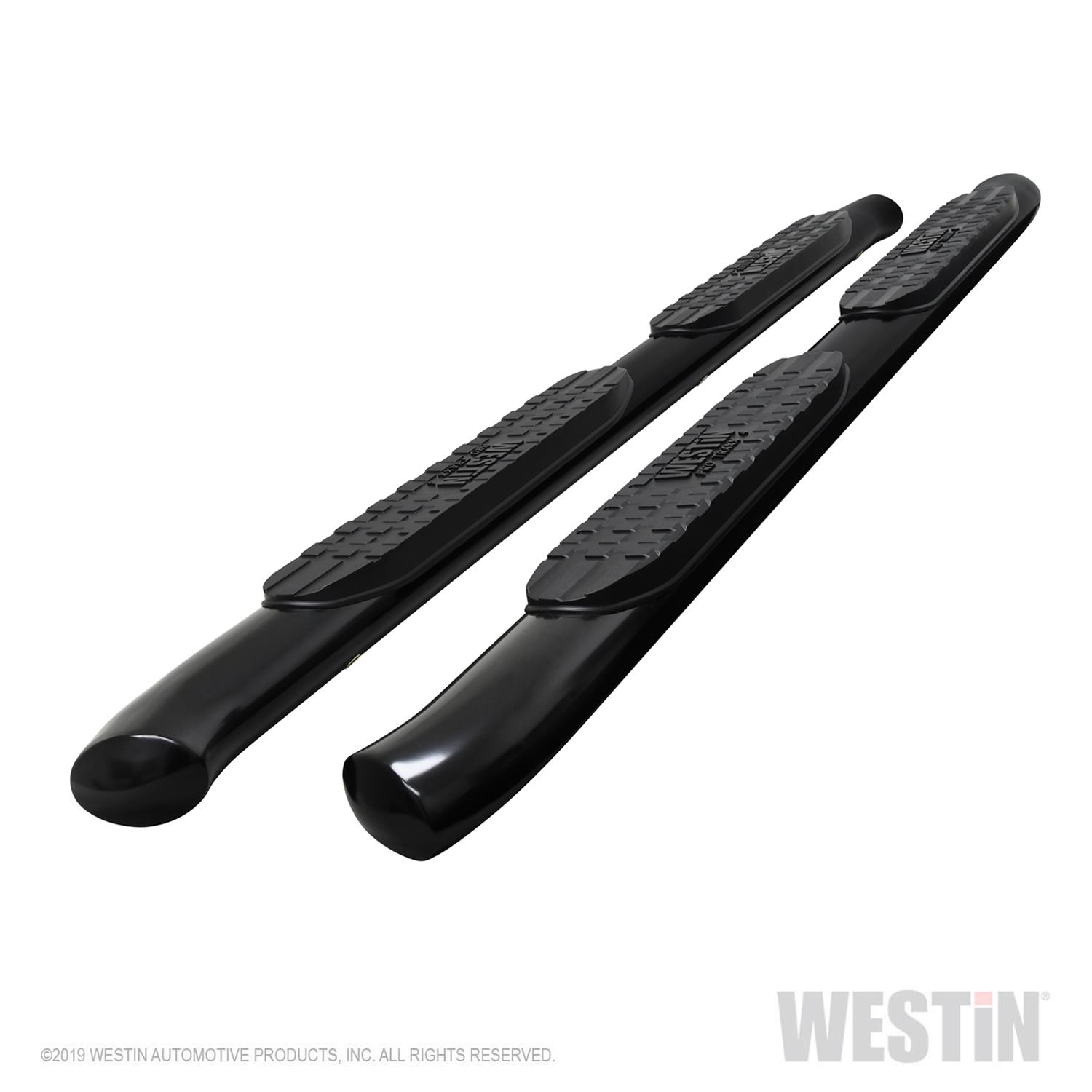 Westin 05-21 Toyota Tacoma Access Cab PRO TRAXX 4 Oval Nerf Step Bars - Blk thumbnail 4