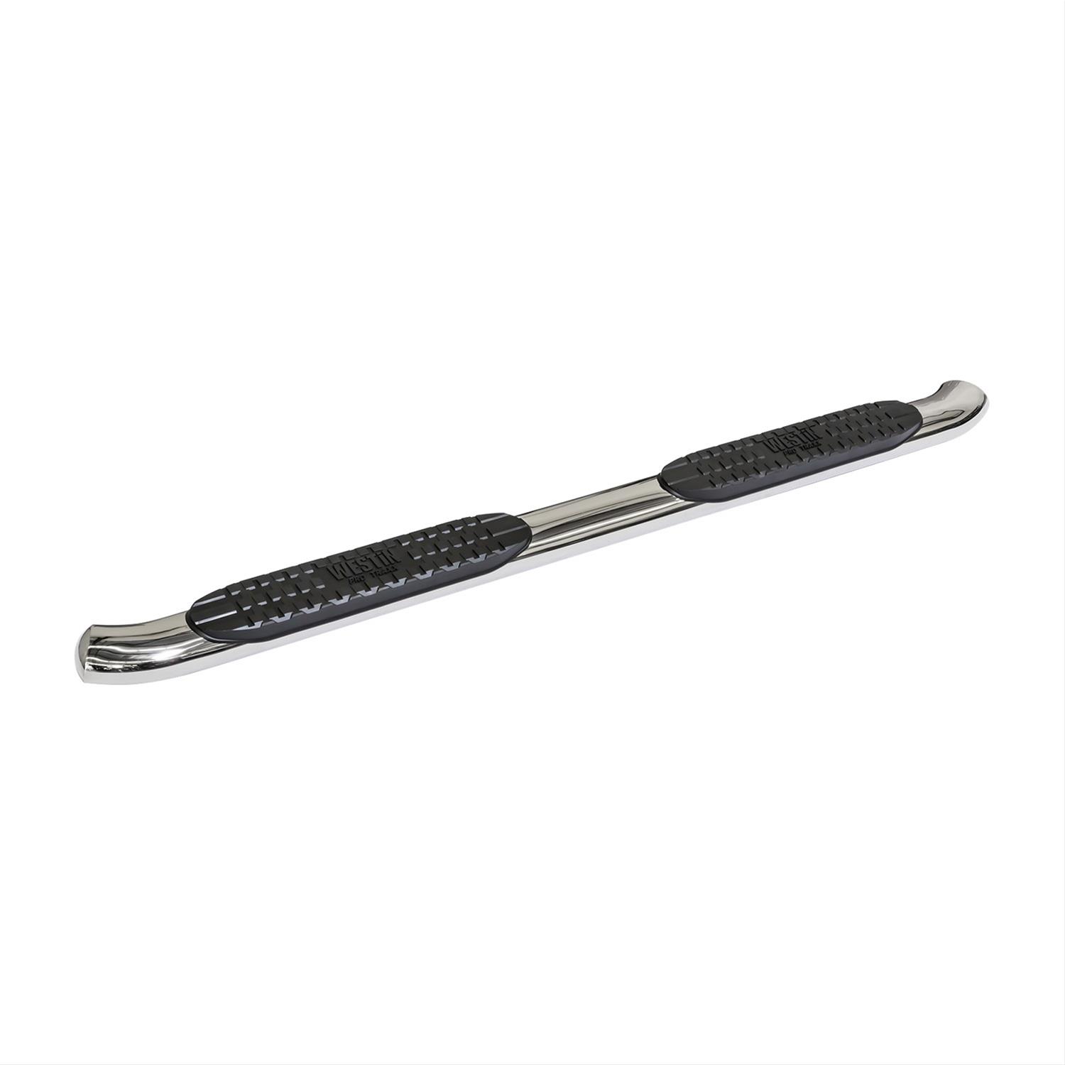 Westin Pro Traxx 4 Oval Nerf Step Bars 21-23850 Bars, Bars, Traxx, Oval, Stainless Steel, Polished, in. Diameter, Chevy, GMC, Pair