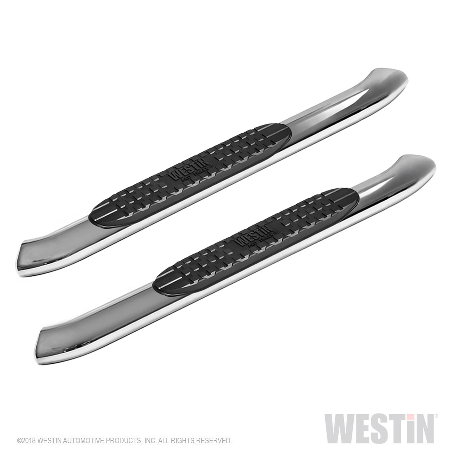 Westin 18-22 Jeep Wrangler JL 2dr PRO TRAXX 4 Oval Nerf Step Bars - SS thumbnail 2