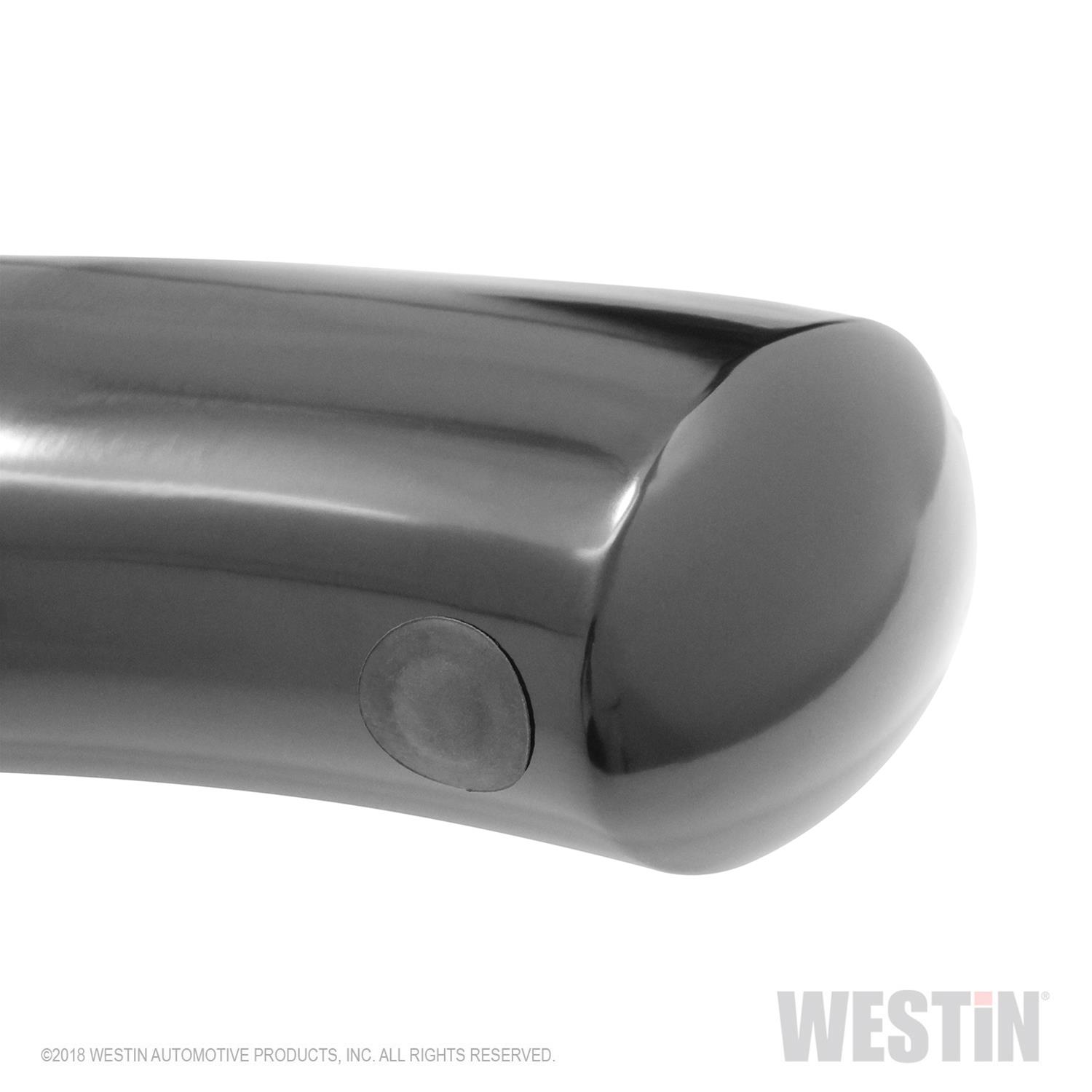 Westin 18-20 Jeep Wrangler JL 2DR PRO TRAXX 4 Oval Nerf Step Bars - Textured Black thumbnail 3