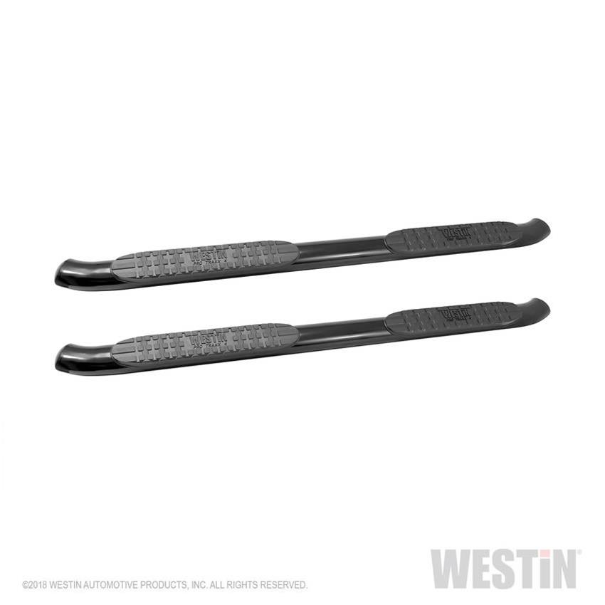 Westin 18-26 Jeep Wrangler JL Unlimited 4DR PRO TRAXX 4 Oval Nerf Step Bars - Textured Black