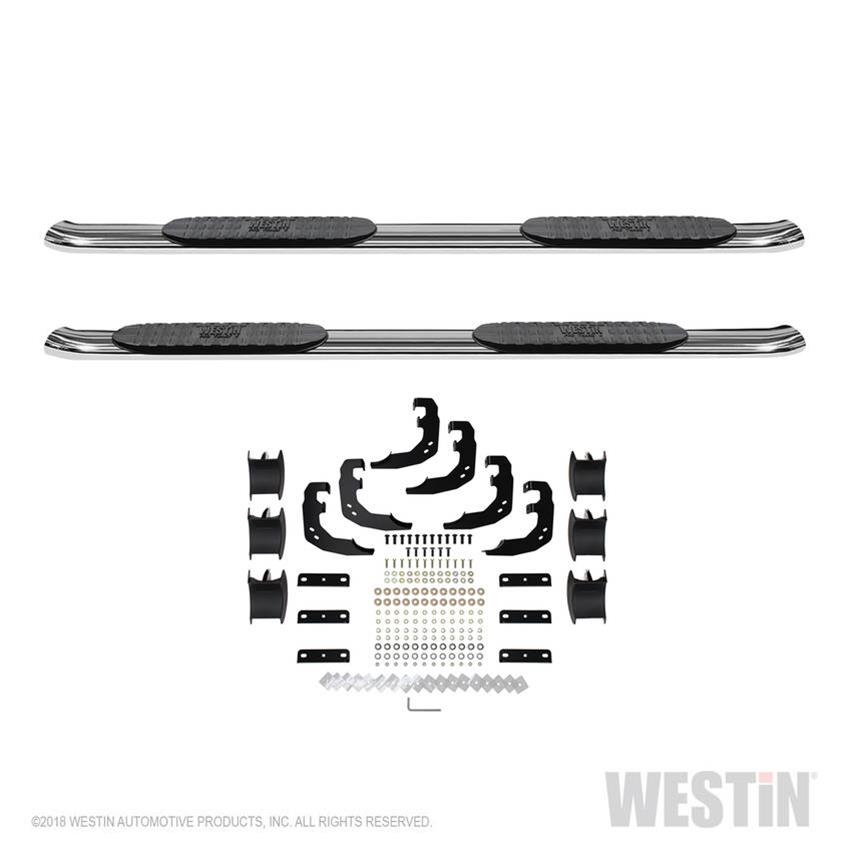 Westin 19-26 Dodge/Ram 1500 Crew Cab PRO TRAXX 4 Oval Nerf Step Bars - SS