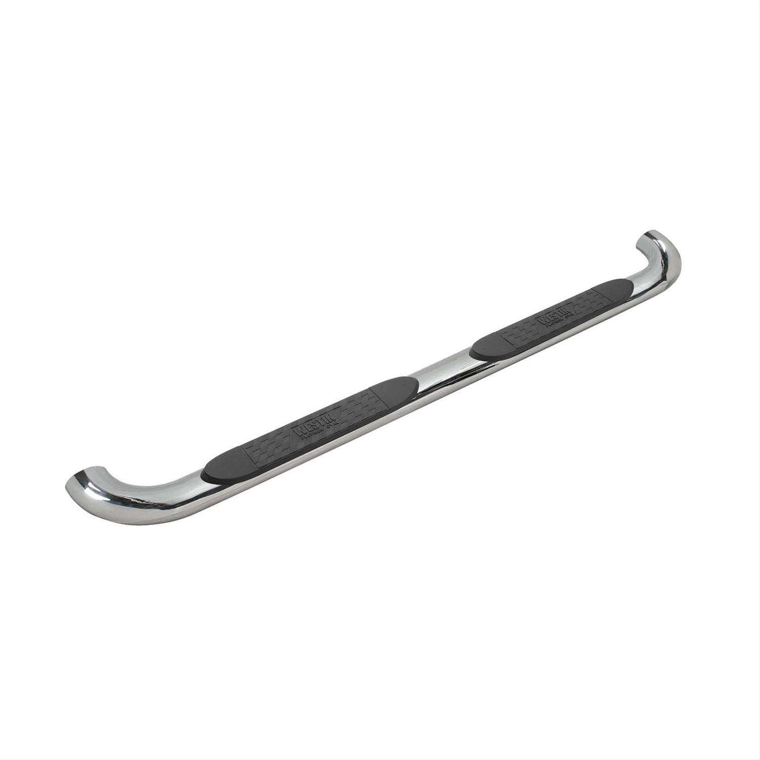 Westin Platinum Series Oval Step Bars 21-3850 Bars, Nerf Bars, Series, Oval, Stainless Steel, Polished, 4 in. Diameter, Chevy, GMC, Pair thumbnail 2