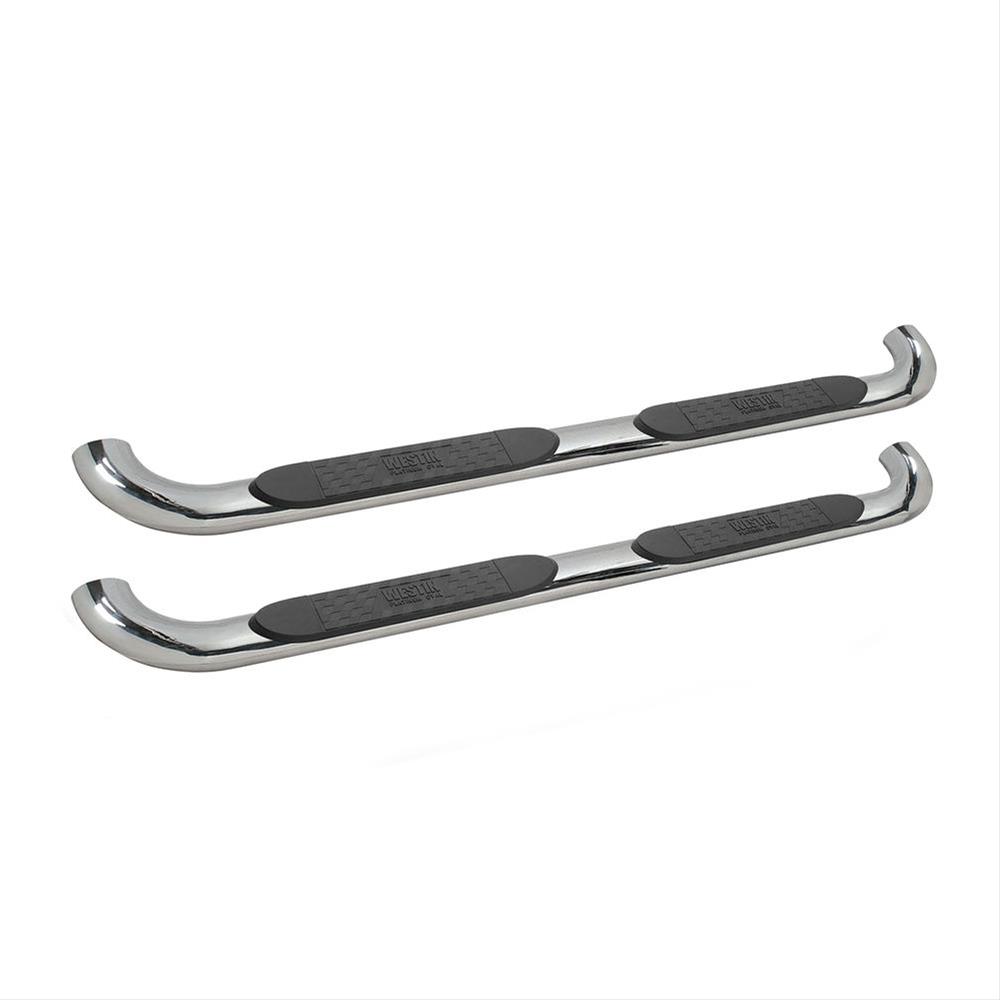 Westin 2016-2018 Nissan Titan XD Crew Cab Platinum 4 Oval Nerf Step Bars - SS