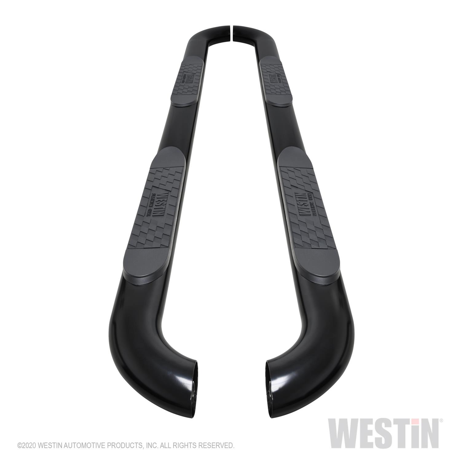 Westin 2020 Jeep Gladiator Platinum 4 Oval Nerf Step Bars - Black thumbnail 8