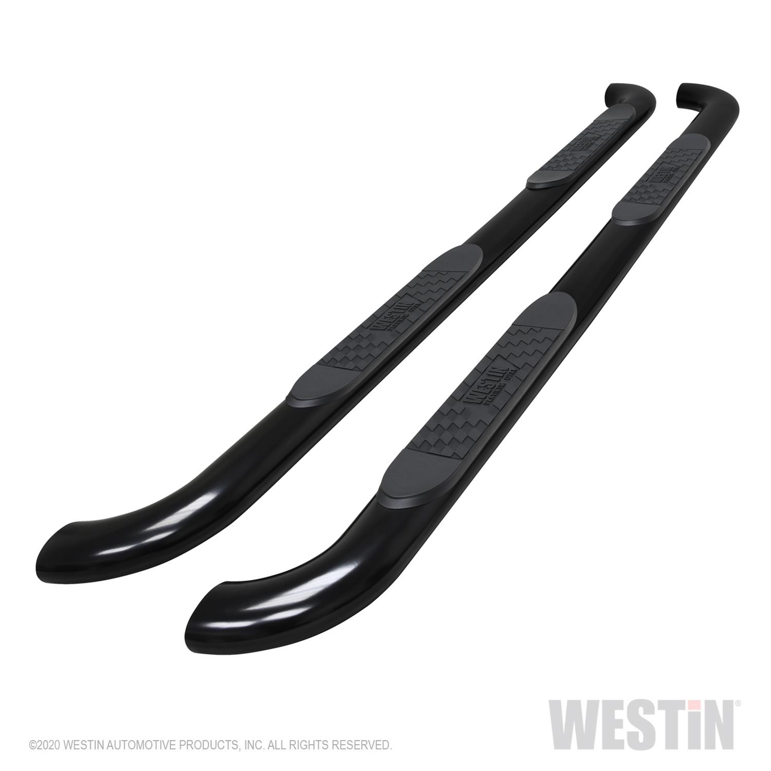 Westin 2020 Jeep Gladiator Platinum 4 Oval Nerf Step Bars - Black thumbnail 7