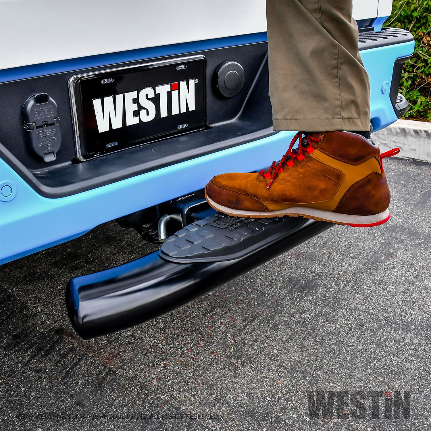 Westin PRO TRAXX 5 Hitch Step 27in Step 2in Receiver - Black thumbnail 2