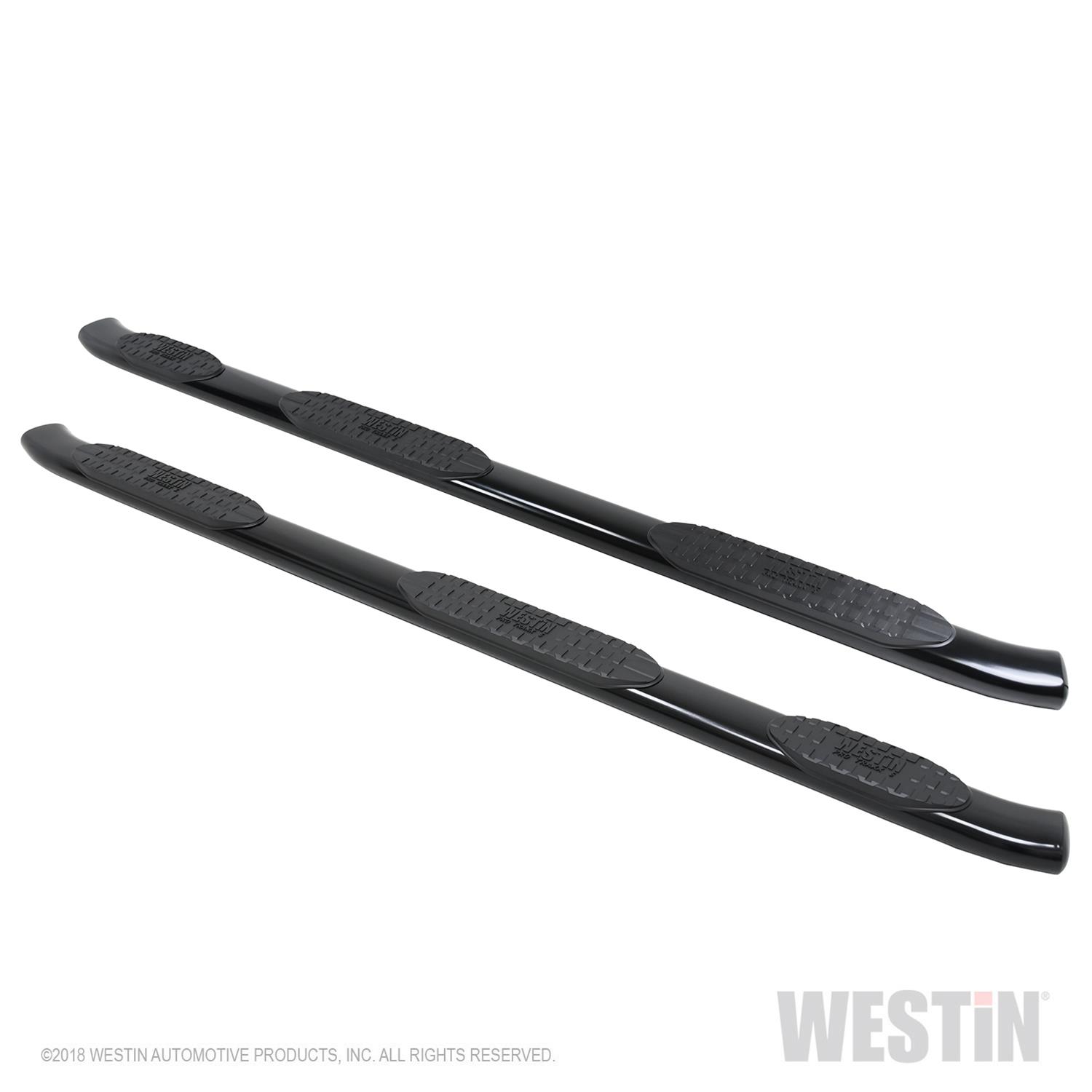 Westin 2019 Chevrolet Silverado/Sierra 1500 CC (5.5ft) PRO TRAXX 5 WTW Oval Nerf Step Bars - Black thumbnail 8