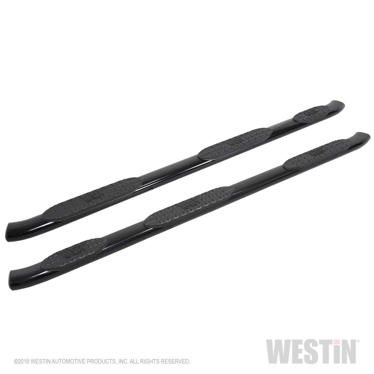 Westin 2019 Chevrolet Silverado/Sierra 1500 CC (5.5ft) PRO TRAXX 5 WTW Oval Nerf Step Bars - Black thumbnail 9