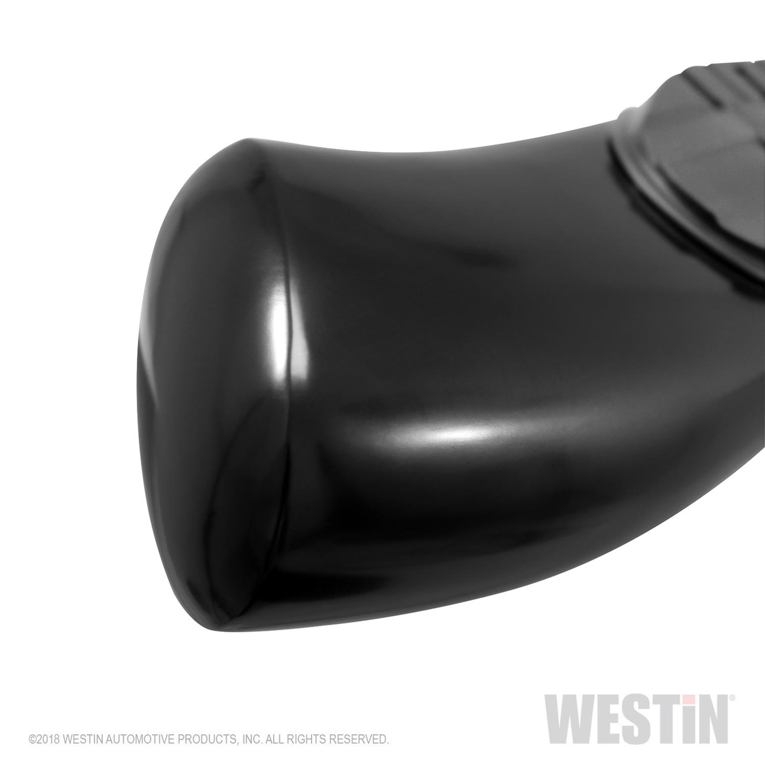 Westin 2019 Chevrolet Silverado Double Cab w/ 6.5in Bed PRO TRAXX 5 W2W Oval Nerf Step Bars - Black thumbnail 9