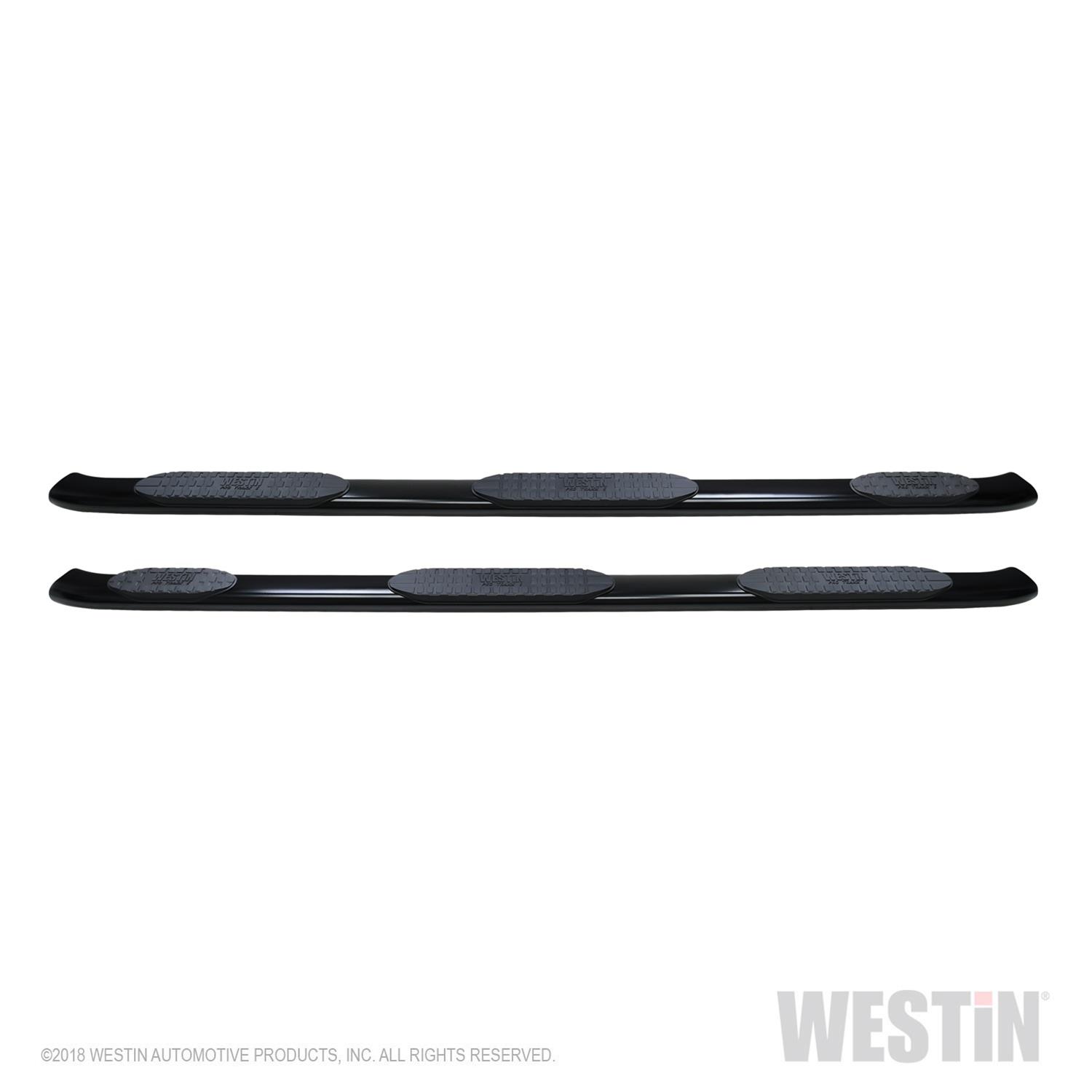 Westin 2019 Ram 1500 Crew Cab w/ 6.5ft Bed PRO TRAXX 5 W2W Oval Nerf Step Bars - Black thumbnail 6