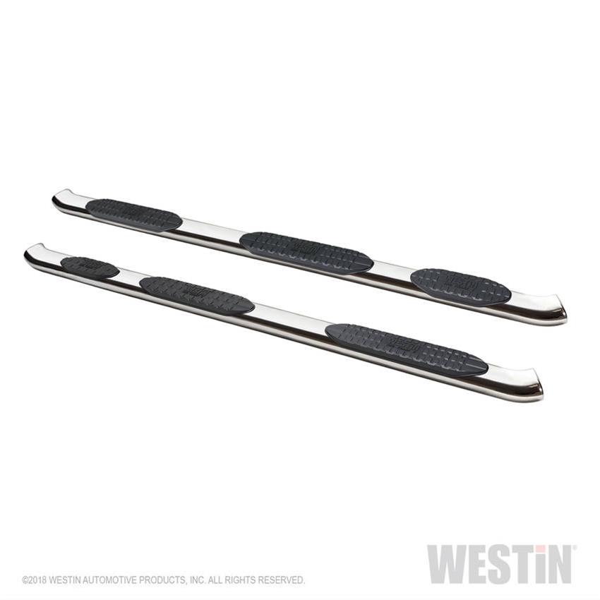 Westin 19-20 Ram 1500 Quad Cab w/ 6.5ft Bed PRO TRAXX 5 W2W Oval Nerf Step Bars - Stainless Steel thumbnail 2