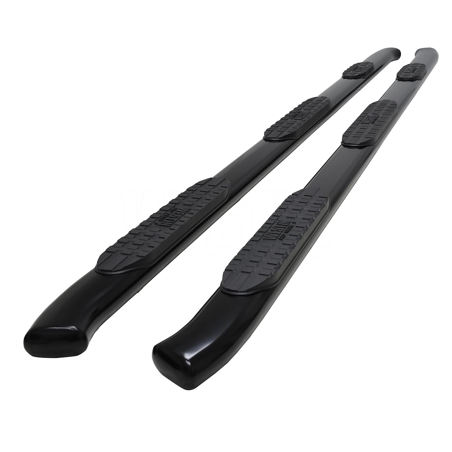 Westin 2020 Chevy Silverado 2500/3500 Crew Cab (8ft Bed) PRO TRAXX 5 Oval W2W Nerf Step Bars - Black thumbnail 4