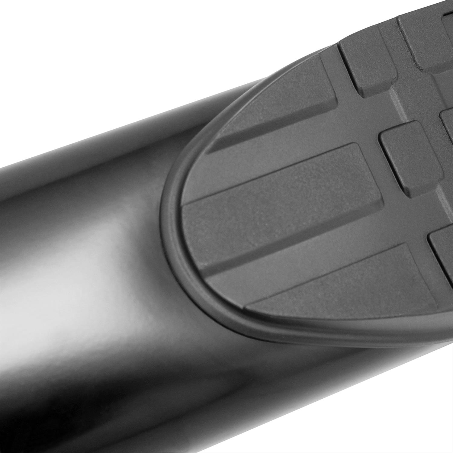 Westin Pro Traxx 5 Oval Nerf Step Bars 21-53845 Bars, Bars, Traxx, Oval, Steel, Black Powdercoated, in. Diameter, Chevy, GMC, Pair thumbnail 2