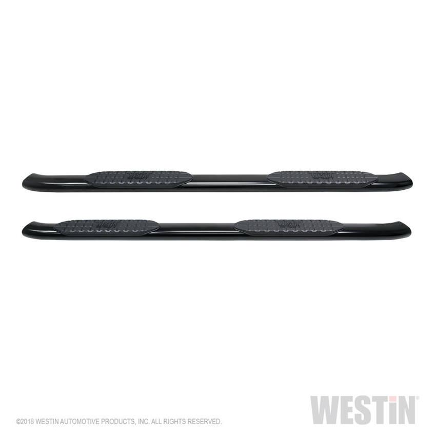 Westin 2019 Chevrolet Silverado/Sierra 1500 Crew Cab Non LD PRO TRAXX 5 Oval Nerf Step Bars - Black thumbnail 3