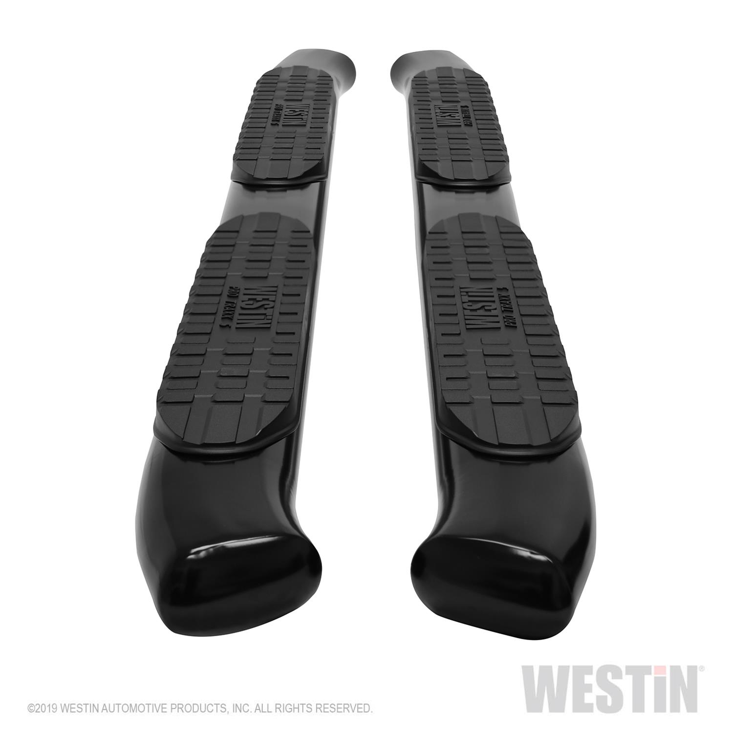 Westin 19-21 Ford Ranger SuperCab PRO TRAXX 5 Oval Nerf Step Bars - Blk thumbnail 4