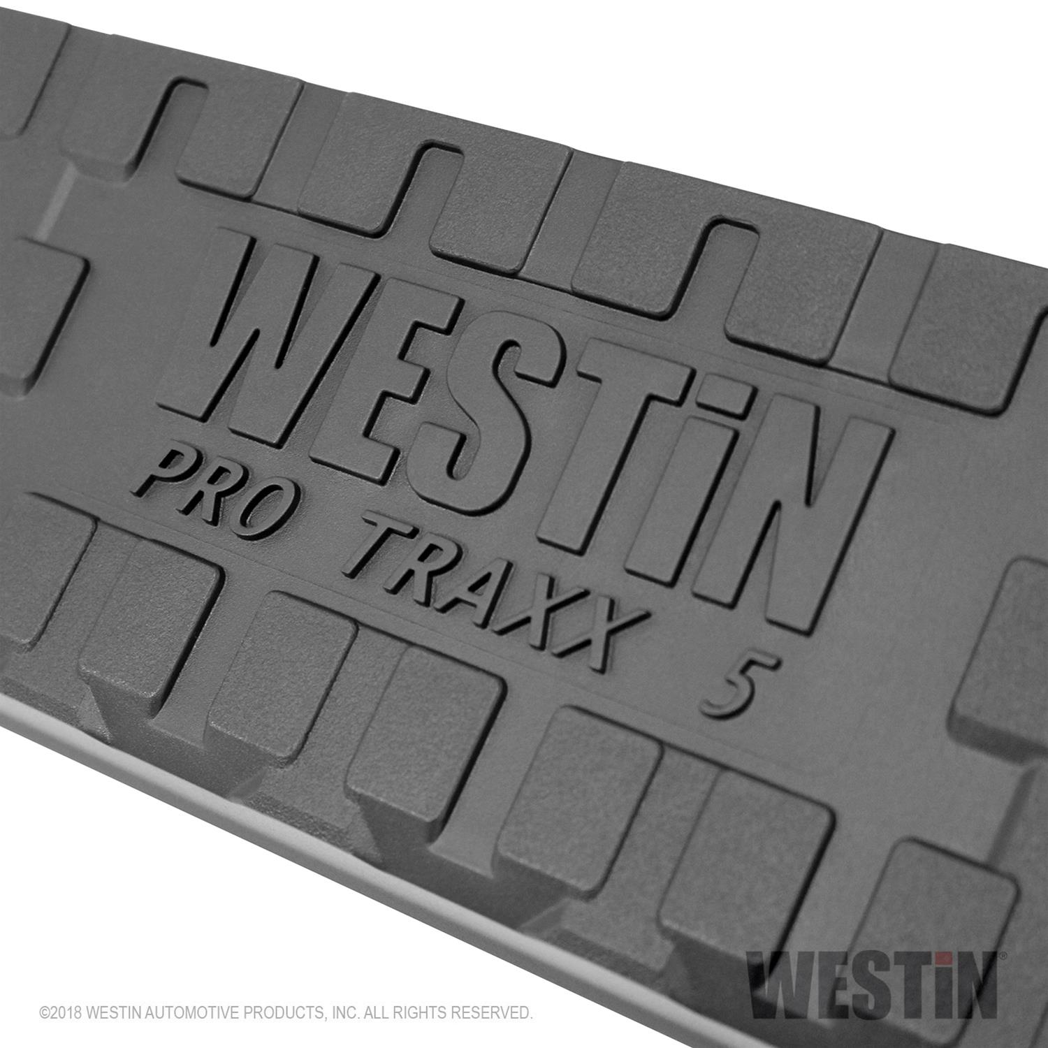 Westin 19-21 Ford Ranger SuperCab PRO TRAXX 5 Oval Nerf Step Bars - Blk