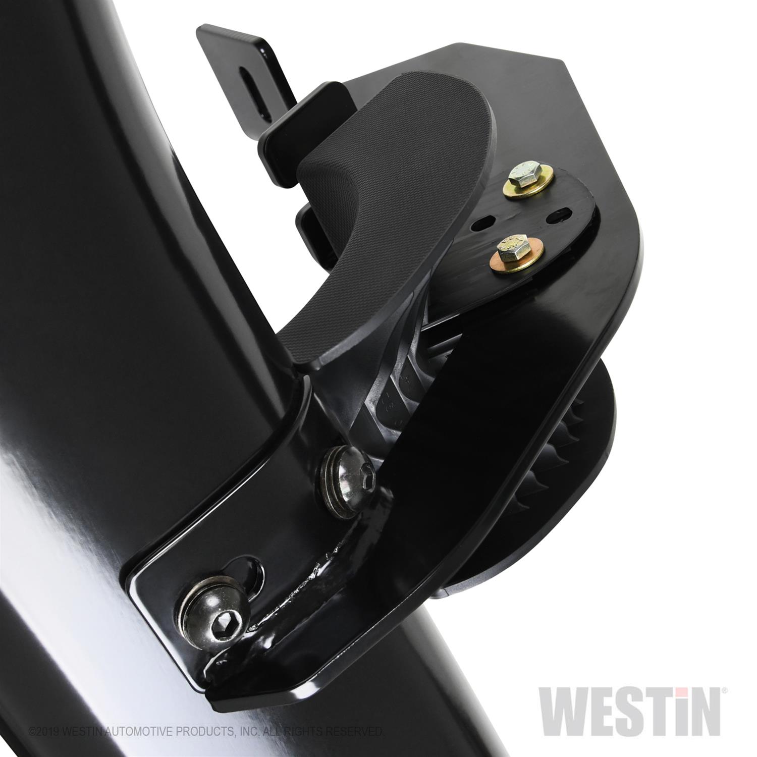 Westin 2019 Ford Ranger Supercrew PRO TRAXX 5 Oval Nerf Step Bars - Black thumbnail 2