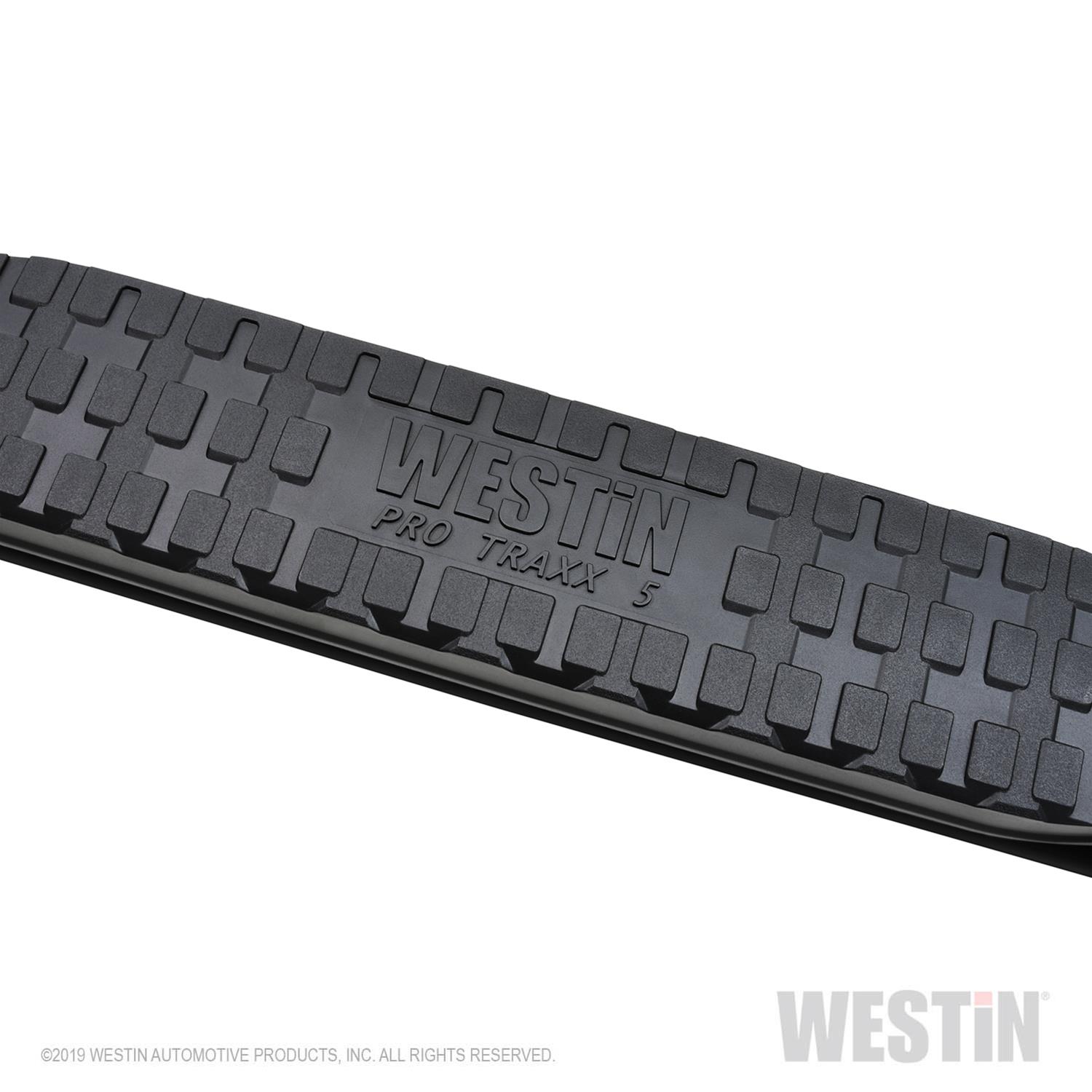 Westin 2020 Jeep Gladiator PRO TRAXX 5 WTW Oval Nerf Step Bars - Black thumbnail 5