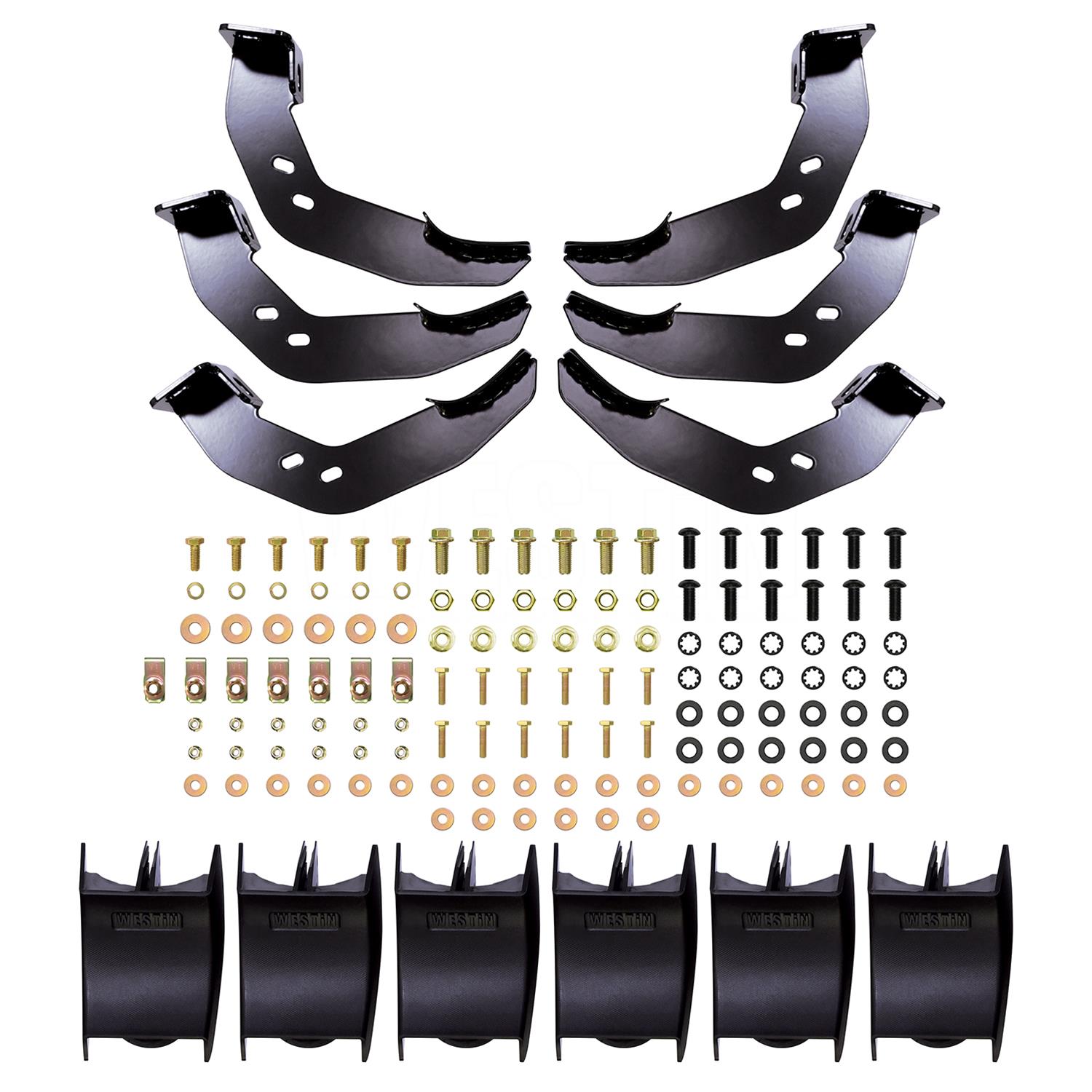Westin 20-21 Ford Explorer PRO TRAXX 5 Oval Nerf Step Bars - Black thumbnail 4