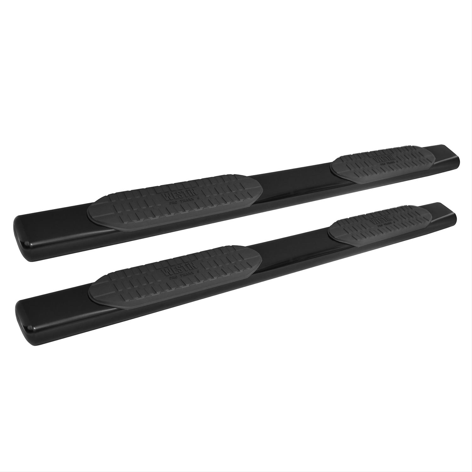 Westin Pro Traxx 4 Oval Nerf Step Bars 21-63255 Bars, Bars, Traxx, Oval, Steel, Black Powdercoated, 6 in. Diameter, Toyota, Pair thumbnail 5