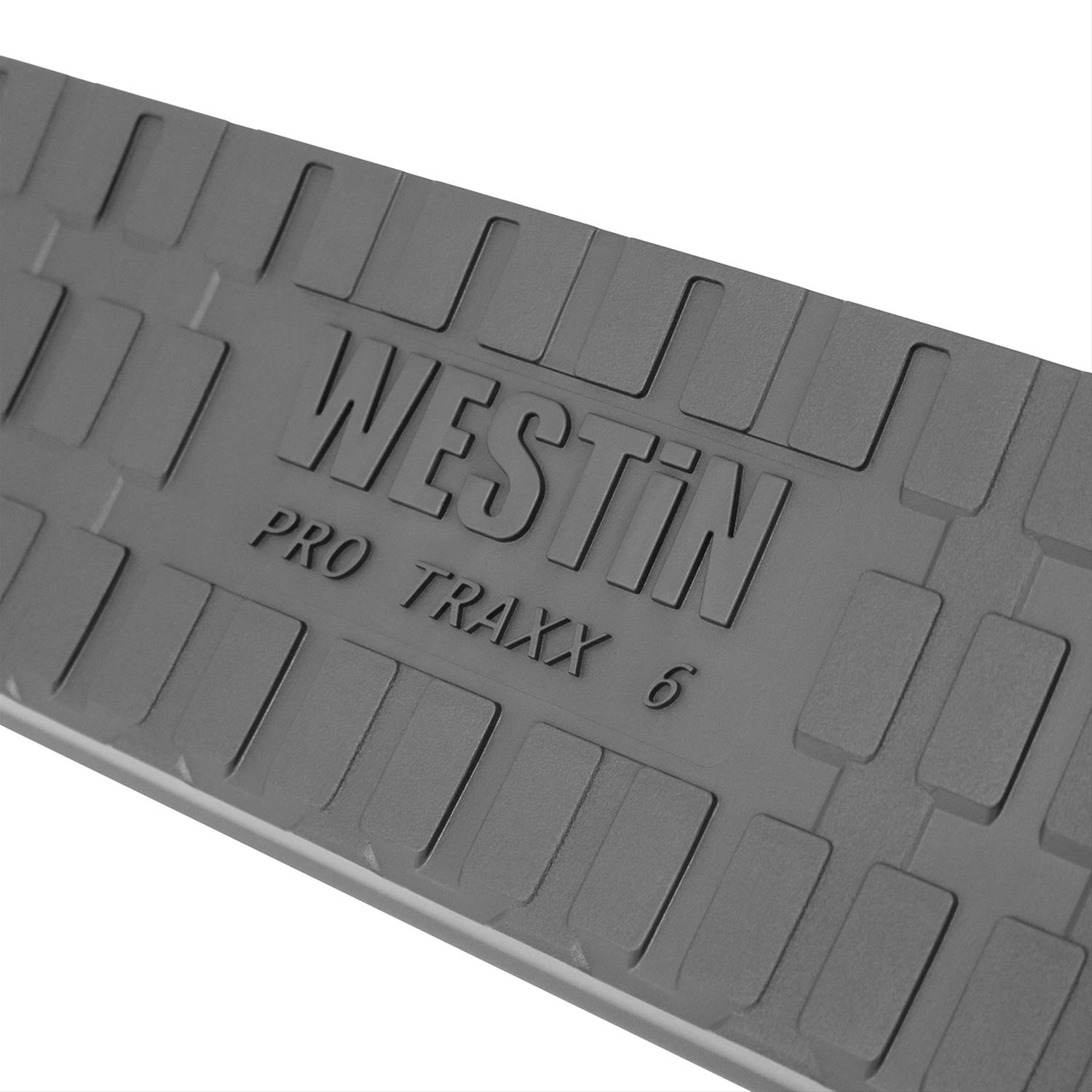 Westin Pro Traxx 4 Oval Nerf Step Bars 21-63945 Bars, Bars, Traxx, Oval, Steel, Black Powdercoated, 6 in. Diameter, Ford, Pair