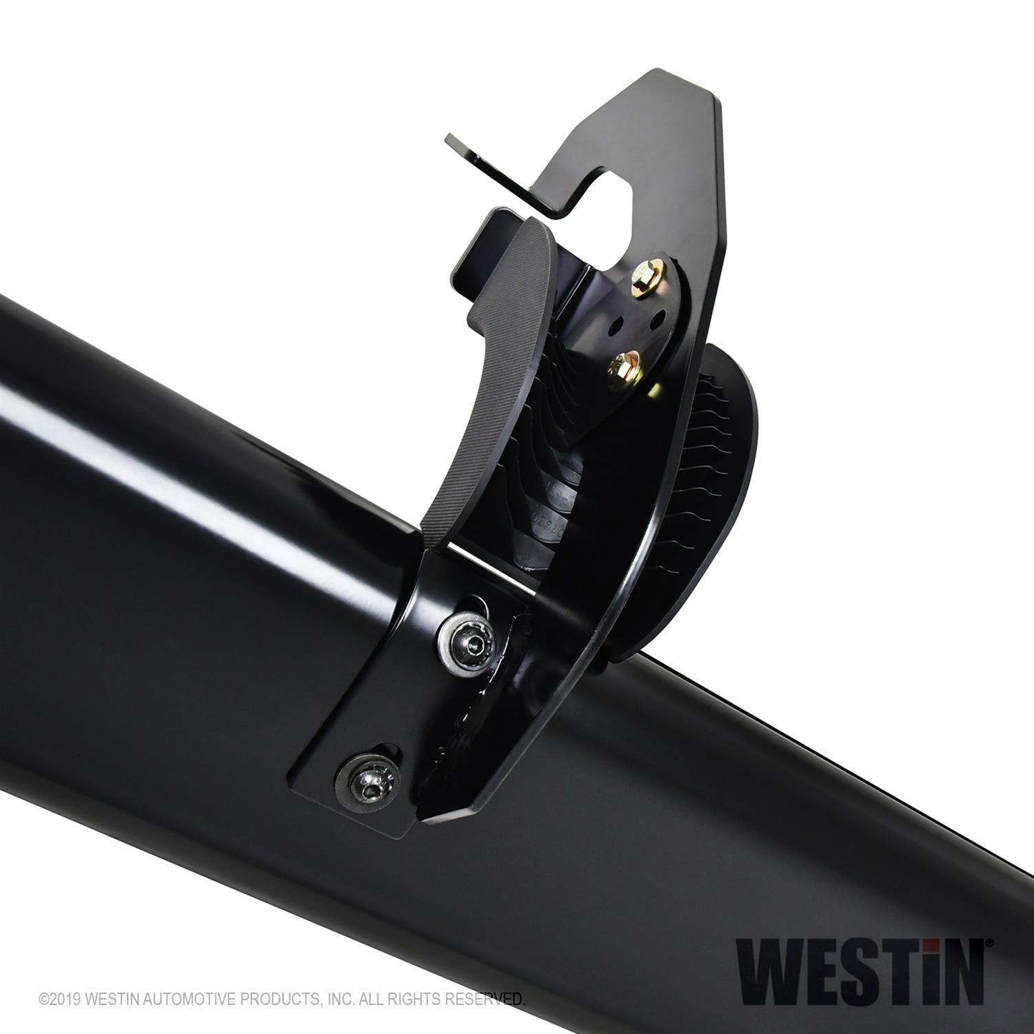 Westin 19-21 Chevrolet Silverado Crew Cab PRO TRAXX 6 Oval Nerf Step Bars - Black thumbnail 7