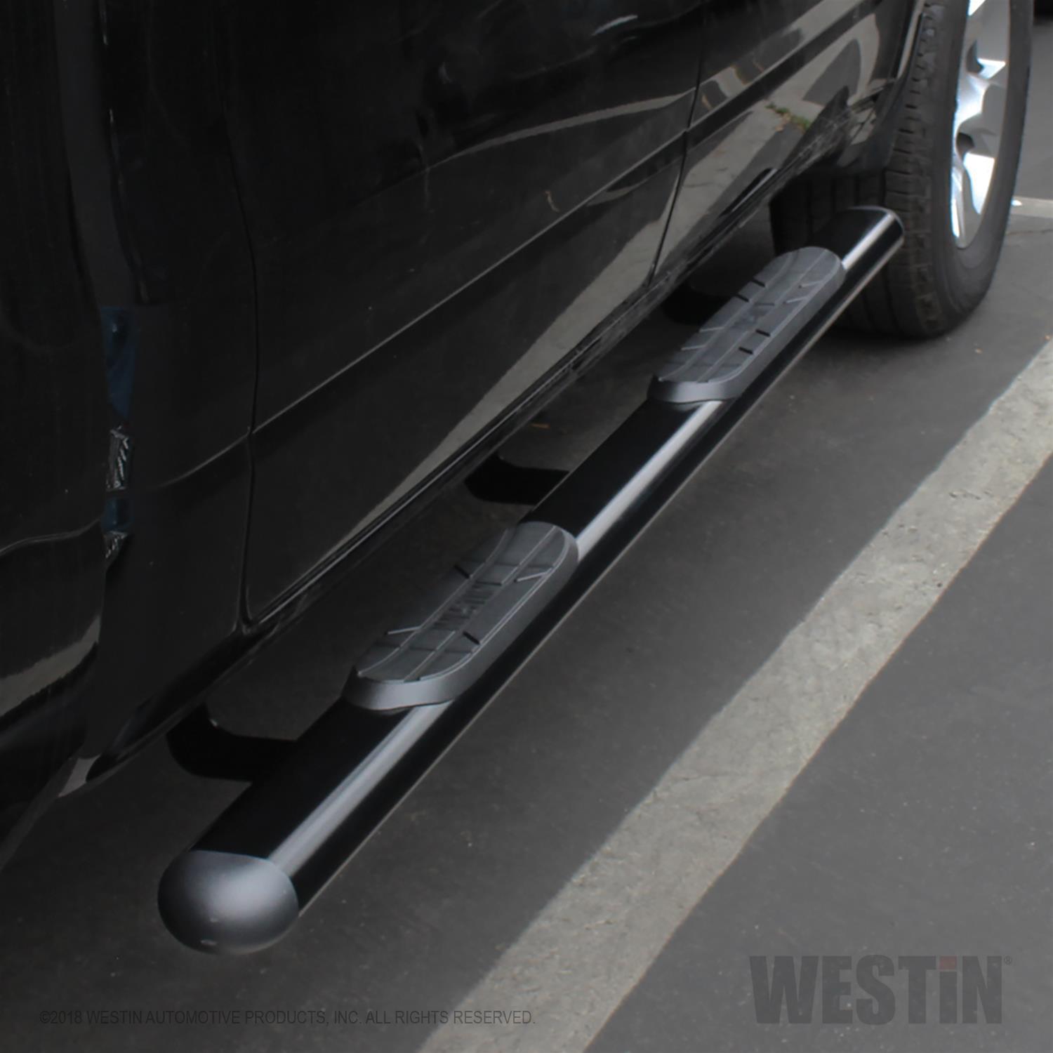 Westin 19-26 Ram 1500 Quad/Crew Cab (Ex. Classic) Premier Oval Nerf Step Bar Mount Kit - Black thumbnail 3