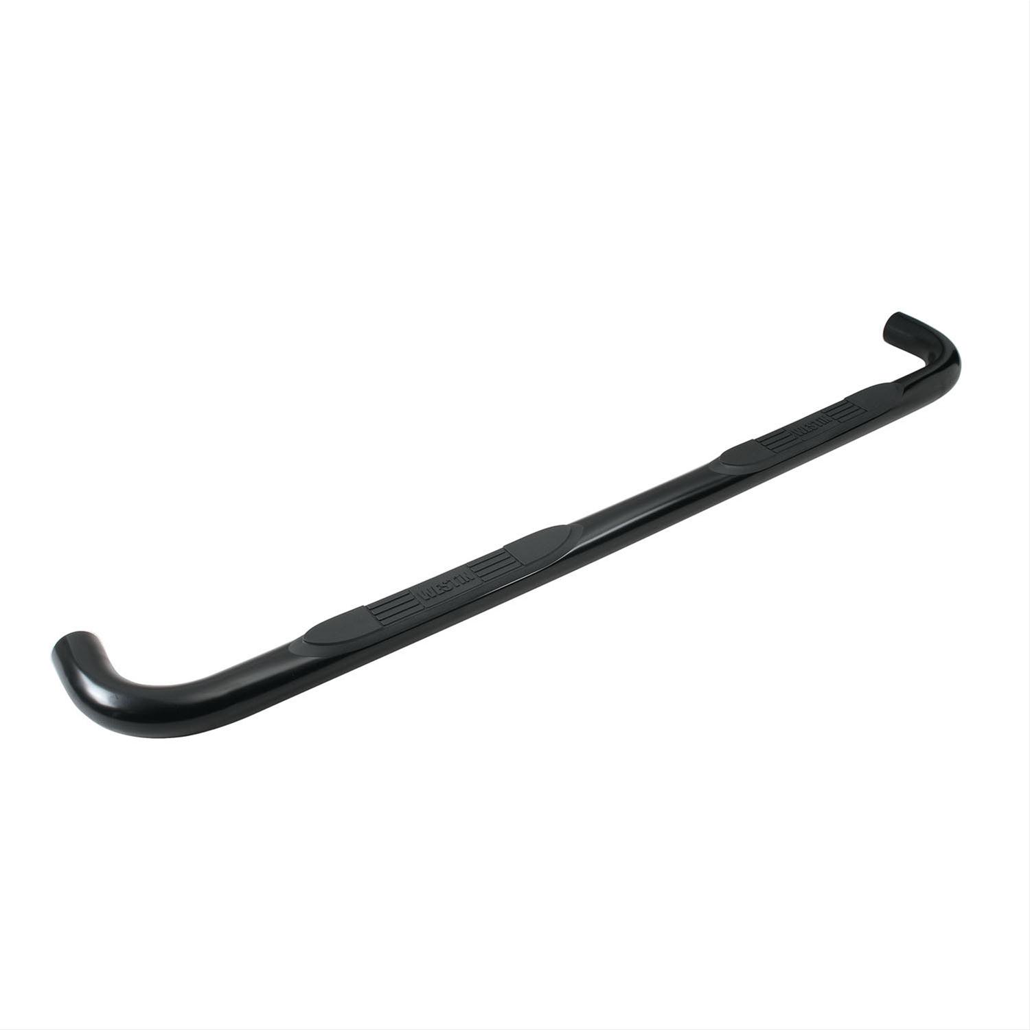 Westin 2014-2018 Chevy Silverado 1500 Dbl Cab (Rocker Mount) E-Series 3 Nerf Step Bars - Black