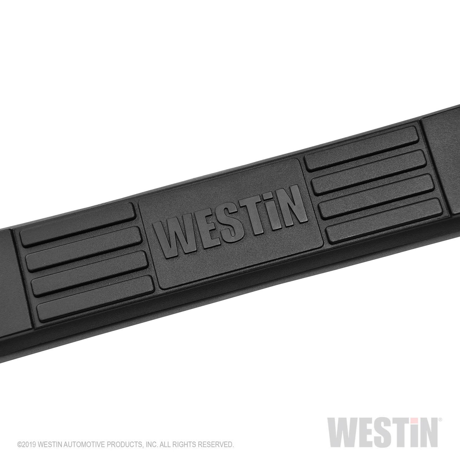Westin 18-22 Jeep Wrangler JLU 4dr. E-Series 3 Nerf Step Bars - Tex. Blk thumbnail 4
