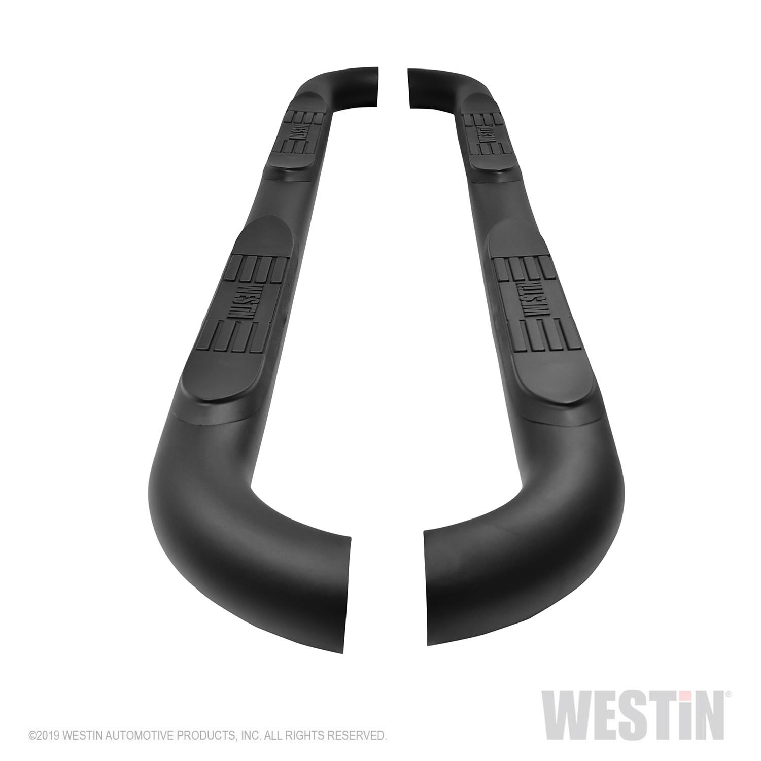 Westin 18-22 Jeep Wrangler JLU 4dr. E-Series 3 Nerf Step Bars - Tex. Blk thumbnail 6