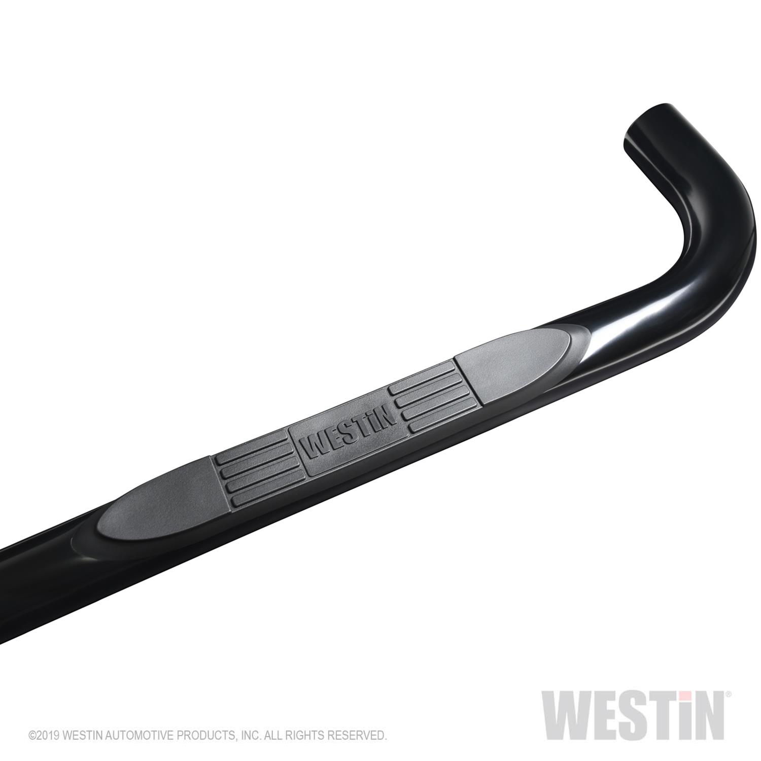 Westin 19-20 Chevy/GMC Silverado/Sierra 1500 Regular Cab E-Series 3 Nerf Step Bars - Black thumbnail 4